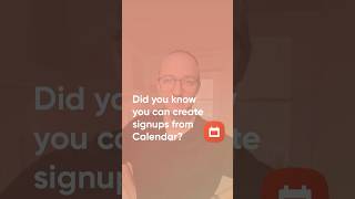 Create Registration signups from Calendar [upl. by Acinnor812]