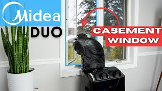 Midea Duo Casement Window Kit  How to vent a Portable AC [upl. by Whelan]