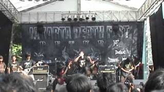 Revenge  The antipope live  jakarta death fest 2011 [upl. by Hacker]