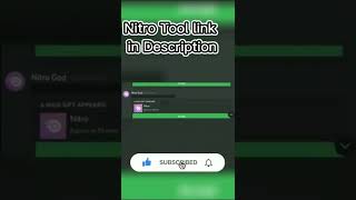 Free Discord Nitro Codes 2022 🎉 [upl. by Yanal]