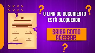 DOCUMENTO CUJO LINK ESTÁ BLOQUEADO NO FAMILYSEARCH [upl. by Latashia]