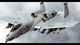 A10 thunderbolt  a10 airstrike UNITED STATES AIR FORCE [upl. by Nevur399]