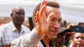 The arrival of Lt Gen Dr Seretse Khama Ian Khama [upl. by Arad]