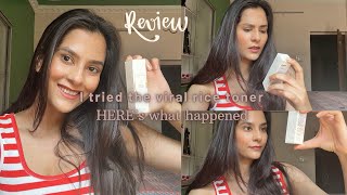 Does the rice toner really workfull review¡ skincare imfromricetoner ricetoner review [upl. by Negem]