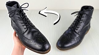 How To Lace Boots STANDARD Way [upl. by Magna650]