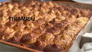 Tiramisu Italian Dessert  NO Baking [upl. by Tandi]