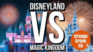 Disneyland VS Magic Kingdom  Good Bad And Ugly [upl. by Tormoria]