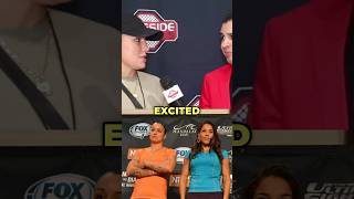 Raquel Pennington on Meeting Julianna Peña for the First Time  UFC 307 [upl. by Yecats]