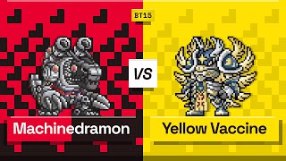 Digimon TCG Machinedramon vs Yellow Vaccine BT15 Match [upl. by Corey]