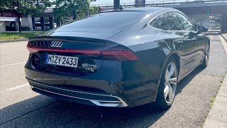 Audi A7 2023 Driving video POV [upl. by Maletta626]