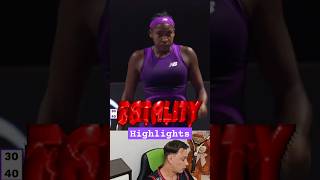 highlight Sabalenka vs Gauff Sensational Win [upl. by Ahsoym451]