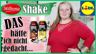 LIDL High Protein Drink 🤔 TEST 😱 Ich bin erstaunt [upl. by Aihtak]