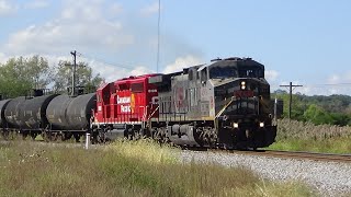 CPKC 253 meets 261 at Bettendorf IA September 30 2024 [upl. by Schulz]