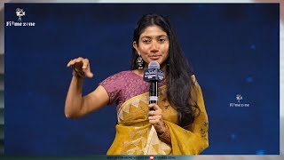 Sai Pallavi Speech  Amaran Success Meet  Siva Karthikeyan  Filmee zone [upl. by Irpak]