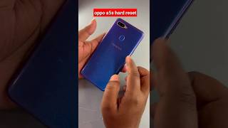 oppo a5s hard reset 2024  oppo mobile ka lock kaise tode shorts [upl. by Angie]