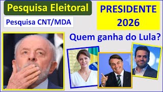 Pesquisa para presidente em 2026 [upl. by Annoek]