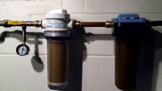 Well Water Filters  spindown sediment carbon block and reverse osmosis [upl. by Eiderf]