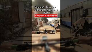 Footpaths with benefits rap cyclingvlog bicyclerepair bicycle cycle mtb mumbai [upl. by Arikat473]