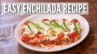 Chicken Enchilada Recipe [upl. by Ariane]