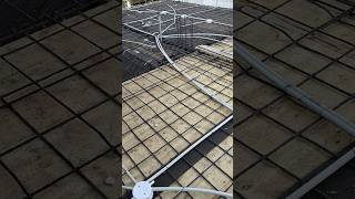 ROOF STEEL FIXING viralvideo shortsreelstrendingviewsviralshortsyoutubeshortsshorttrend [upl. by Morette]