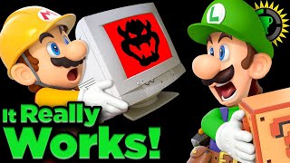 We Built A Computer in Mario Maker  Game Theory Super Mario Maker [upl. by Jewelle]