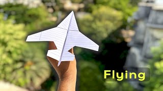 High flying paper rocket notebook flying rocket plane best paper plane new rocket toy paper [upl. by Tratner]