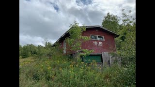 Exploring the Abandoned Hogback Mountain Ski Area in Marlboro Vermont  CRAZY FINDS [upl. by Germin563]