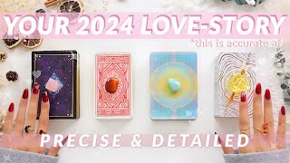 💌Your 2024 LOVESTORY Predictions👩‍❤️‍👨💕detailed af🔮✨pick a card ♣︎ tarot reading✨🔥 [upl. by Viddah372]