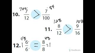 62 Compare Fractions Using Strategies [upl. by Bashemath619]