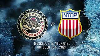 HIGHLIGHTS USA U17s vs Muskegon Lumberjacks 101824 [upl. by Beatrisa]