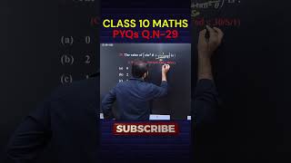 CLASS 10 MATHS  TRIGONOMETRY pyqs mcqs class10maths identities trending trigonometry cbse [upl. by Salomi301]