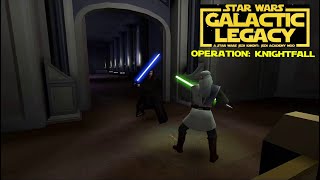 Star Wars Galactic Legacy  Operation Knightfall Darth Vader [upl. by Llatsyrk]