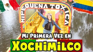 Mi Primera Vez en XOCHIMILCO  Así celebré mi cumpleaños y no fue como me lo esperaba [upl. by Llenol]