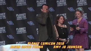 PLANET COMICON 20 YEAR MEMORIES  Power Rangers 2018 [upl. by Hgielac]