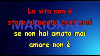 Gianni Morandi Se Perdo Anche Te karaoke [upl. by Shalom929]