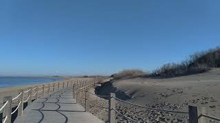 paseo por la playa riumarcatalunya barcelona tarragona deltebre [upl. by Madlin910]