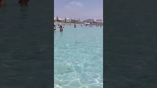 Cyprus AyiaNapa Nissi Beach🏖☀️ [upl. by Eicyaj209]