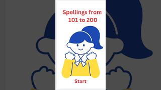 Spelling from 101 to 200 ShortsEnglishQuick LearnShort 60 [upl. by Sackey]