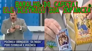 ENCONTRARAM A FITA PERDIDA DO DIA QUE O GILBERTO BARROS DESTRUIU O YU GI OH E OS ANIMES NO BRASIL [upl. by Kassity869]