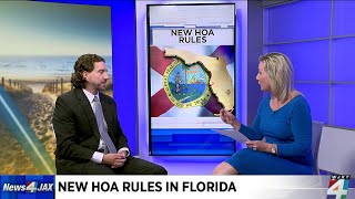 New HOA rules among Florida laws taking effect Monday [upl. by Salter]