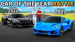 Corvette Z06 vs Lotus Emira  DRAG RACE REVIEW amp LAP TIMES [upl. by Nohsav13]