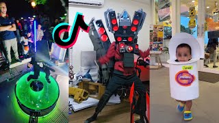 Best Cosplay Cameraman Speakerman Skibidi Toilet TikTok Compilation 38 [upl. by Rowell131]