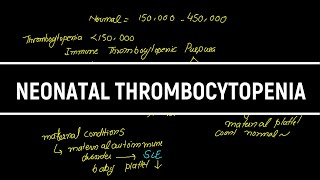 Neonatal Thrombocytopenia Alloimmune amp Autoimmune Pathogenesis Symptoms InvestigationsTreatment [upl. by Aurita445]