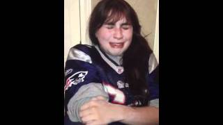 Hey Jimmy Kimmel my Patriots Fan is freaking out amp crying f [upl. by Nicki]