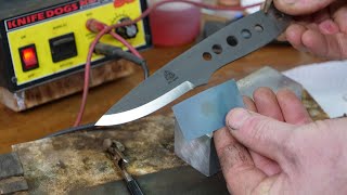 How To Etch Your Logo  Knifemaking [upl. by Zeta]