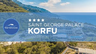 KORFU  Hotel Saint George Palace  GRECOS [upl. by Tawsha547]