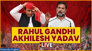 Rahul Gandhi and Akhilesh Yadav Public Meeting in Amethi LIVE  INDIA Alliance  Lok Sabha Election [upl. by Lucienne475]