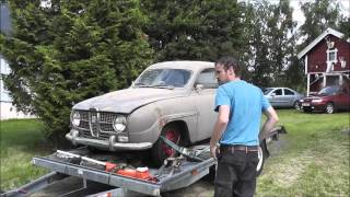 Saab 2stroke barn find [upl. by Ayiram]