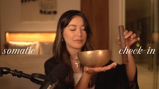 asmr meditation 📿 how to connect with your body when youre overwhelmed somatic parts work amp NLP [upl. by Dnob46]