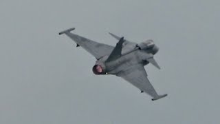 Saab JAS39C Gripen Czech Air Force flying Display Volkel 2019 AirShow [upl. by Hort860]